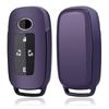 Чехол для смарт-ключа Daihatsu, Чехол для ключа Rise, Чехол для ключа Toyota Rumie, Rocky, Tuftall, Rocky, ТПУ чехол для ключа, фиолетовый
