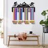 Acrylic Bicycle Medal Storage Rack Personalized Name Award Rack Sport Medal Display Wall Decoration Multifunctional Medal Holder