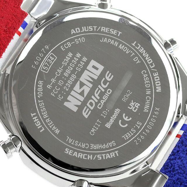 Б/у [Новые] Часы Casio CASIO EDIFICE Мужские ECB-S10NIS-7ADR NISMO Heritage Edition Модель со связью со смартфоном