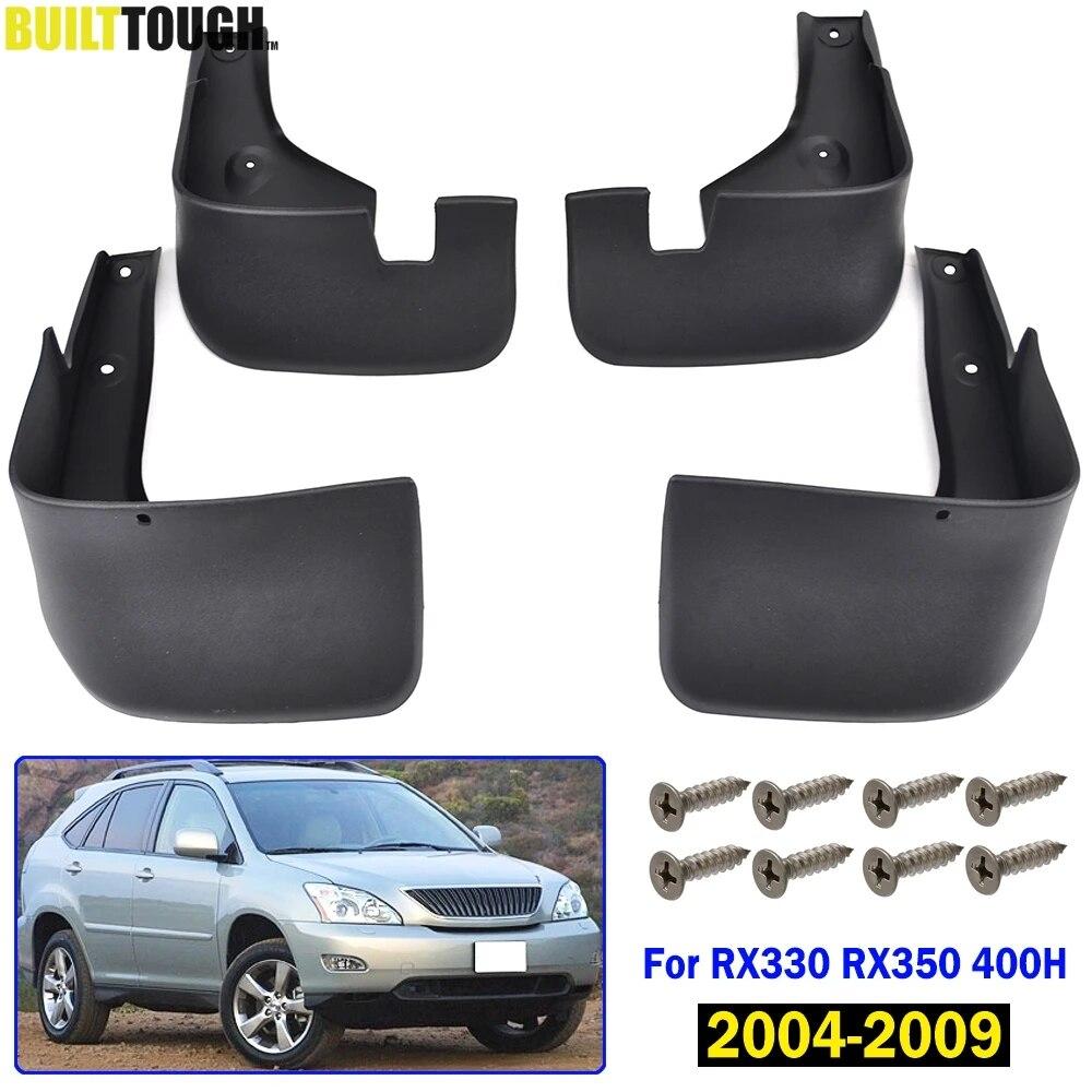 Автомобильные брызговики для Lexus RX RX330 RX350 RX400h 2004-2009 Брызговики Брызговики Fender 2005 2006 2007 2008