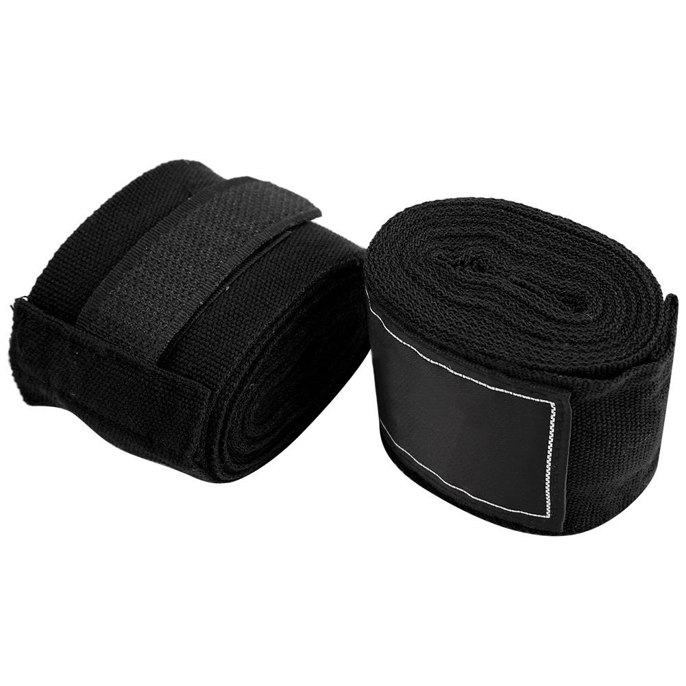 2Pcs 2.5m Elastic Strap Boxing Sanda Muay Thai MMA Taekwondo Bandage Hand Wraps