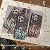 Чехол с рисунком «собачий зуб» для iPhone 17 16 15 14 Plus 13 12 11 Pro Max (половина упаковки), защита от падений.