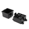 12V 3-Way Fuse Relay Box with 4-Pin 40A Relays and Fuses For Car Truck Universal