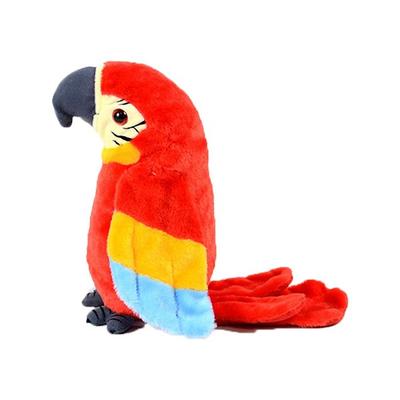 Игрушка говорящий попугай Seoha's House Copycat, 23см, Красный, Популярные игрушки для корейских детей