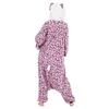 SAZAC Character Fleece Kigurumi, One Size Fits All, Sanrio Leopard Kitty