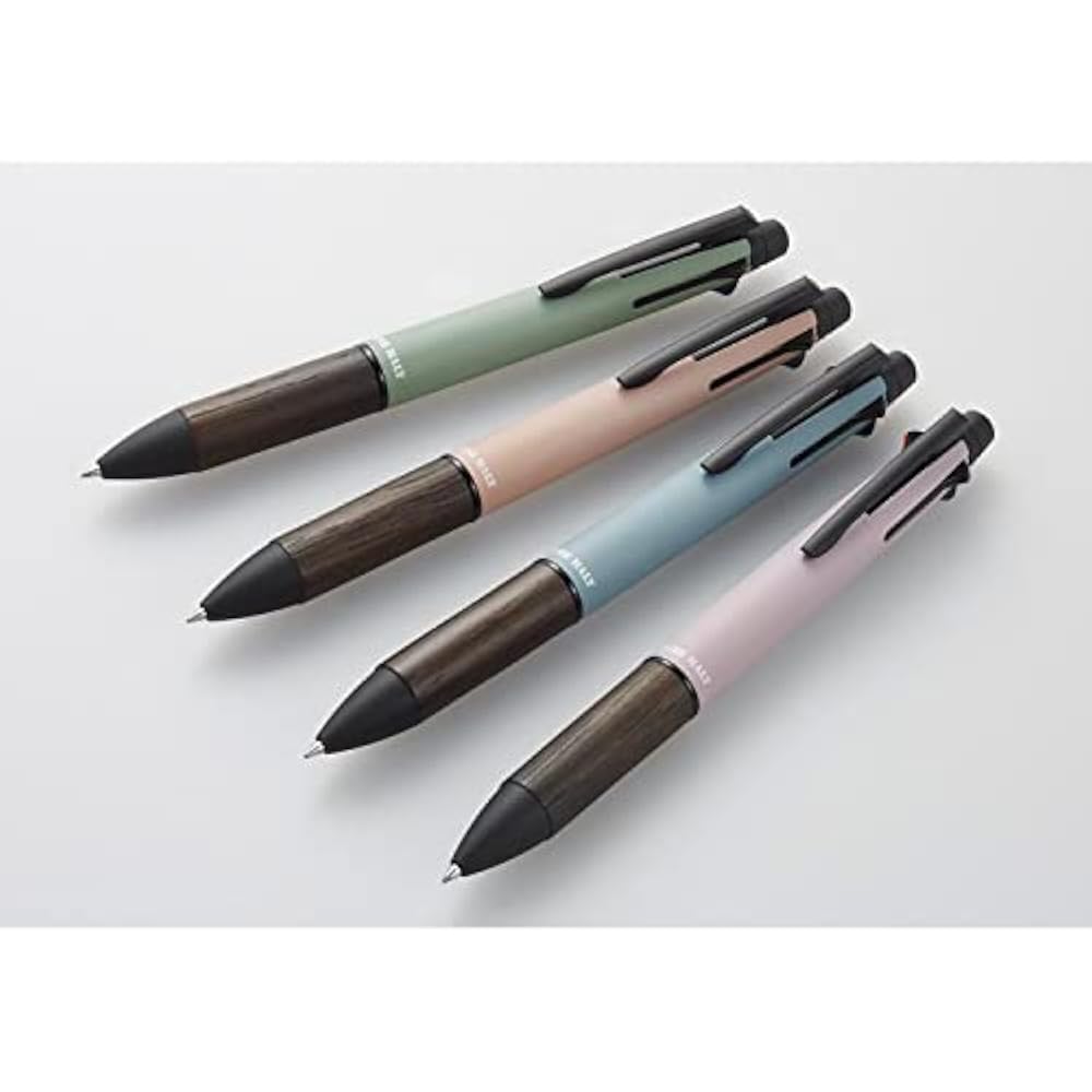 Многофункциональная ручка Mitsubishi Pencil Jet Stream Inside Pure Malt 4 & 1 0.5 Ограниченная серия Старая роза MSXE52...