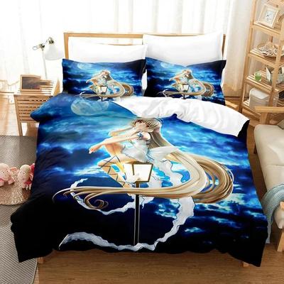 Напечатанный на 3D комплект постельного белья Chobits Chi для мальчиков и девочек, размер Твин, Квин, пододеяльник, наволочка, постель, дети, взрослые, домашний текстиль