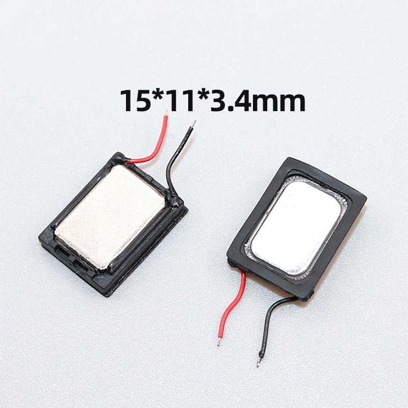 2PCS 15x11x3.5mm Rectangle MP3 Speaker Tin Foil Loudspeaker Compatible With Sony Huawei Xiaomi Samsung For Tablet Phone 3