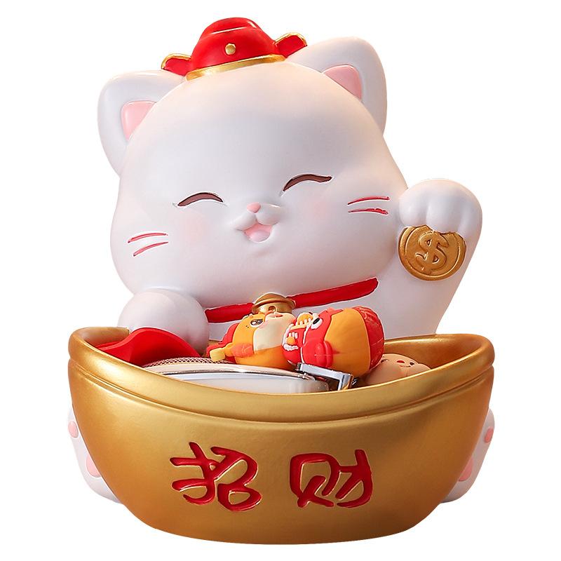 Новый стиль Zhaocai Cat Bafanglai Cai Входной ключ Хранение Украшения Открытие Дома Украшения Подарки
