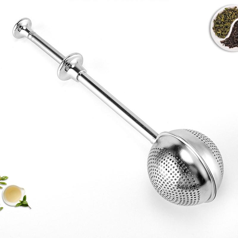 Telescopic Tea Strainer Steel Tea Strainer Full Leaking Tea Maker Tea Ball