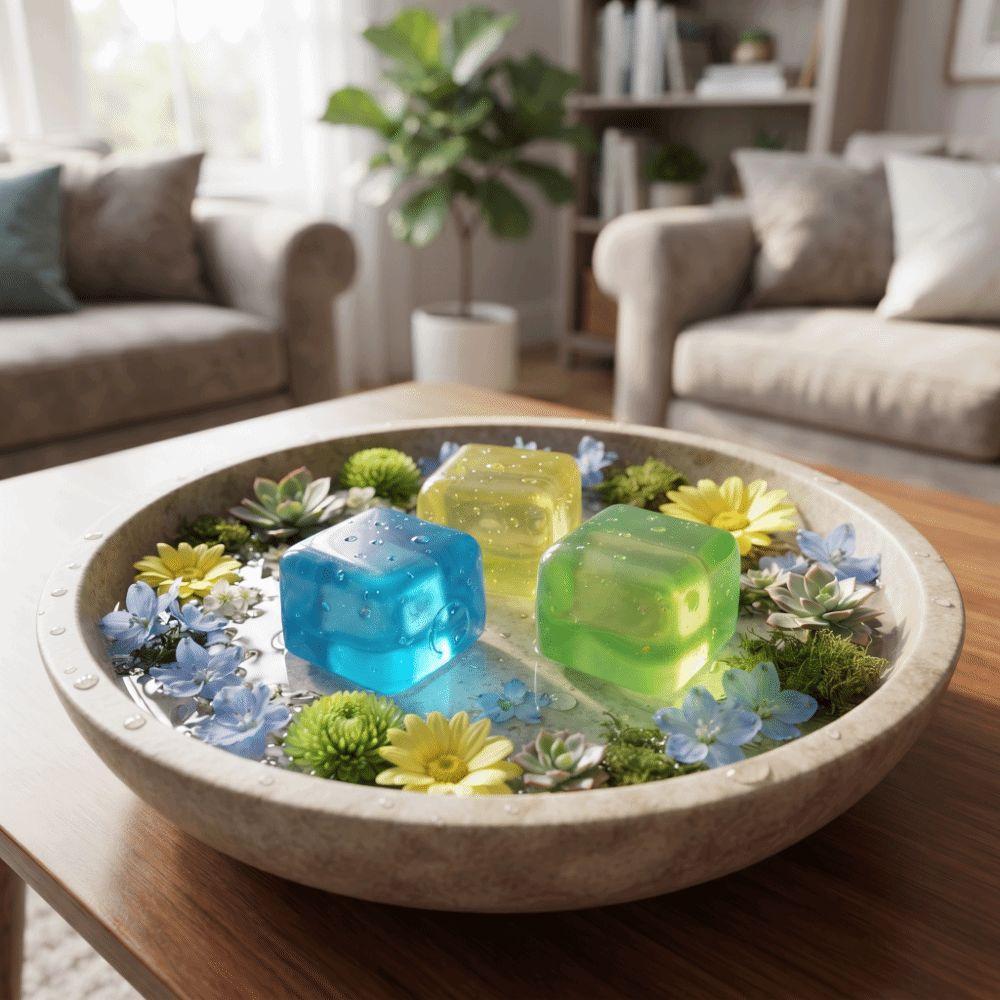 Non-stick Ice Cube Squeeze Toy TPR Snowflake Slow Rebound Toy Lemon Squishy Toy Friends Gift
