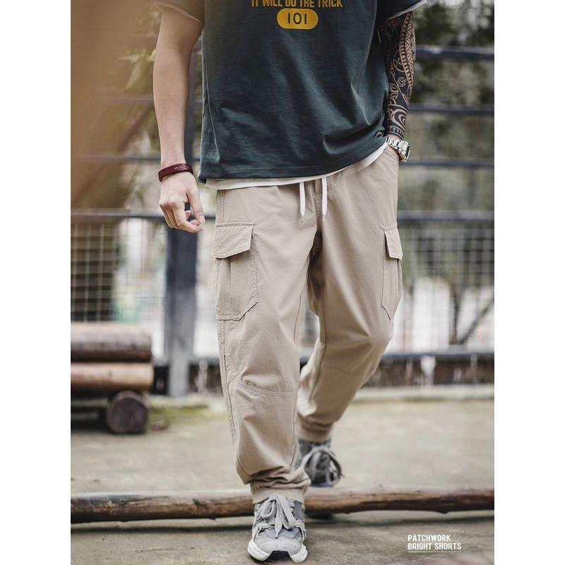 American Mountain Outdoor Functional Quick-Drying Overalls Men's Summer Thin Sports Pants Foreign Trade Men's Casual Trousers