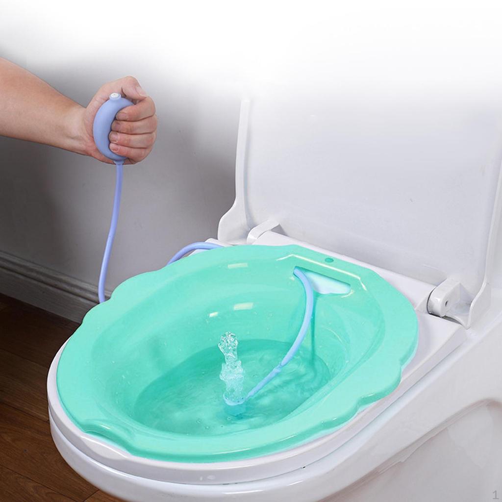 Comfortable Bathroom Toilet Seat for Women - Wide Seating Area Elderly