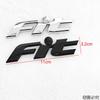 QLN2 Honda FIT ABS Car Rear Trunk 3D Emblem Tail Badge Sticker Logo Decals Auto Styling Decoration Badge