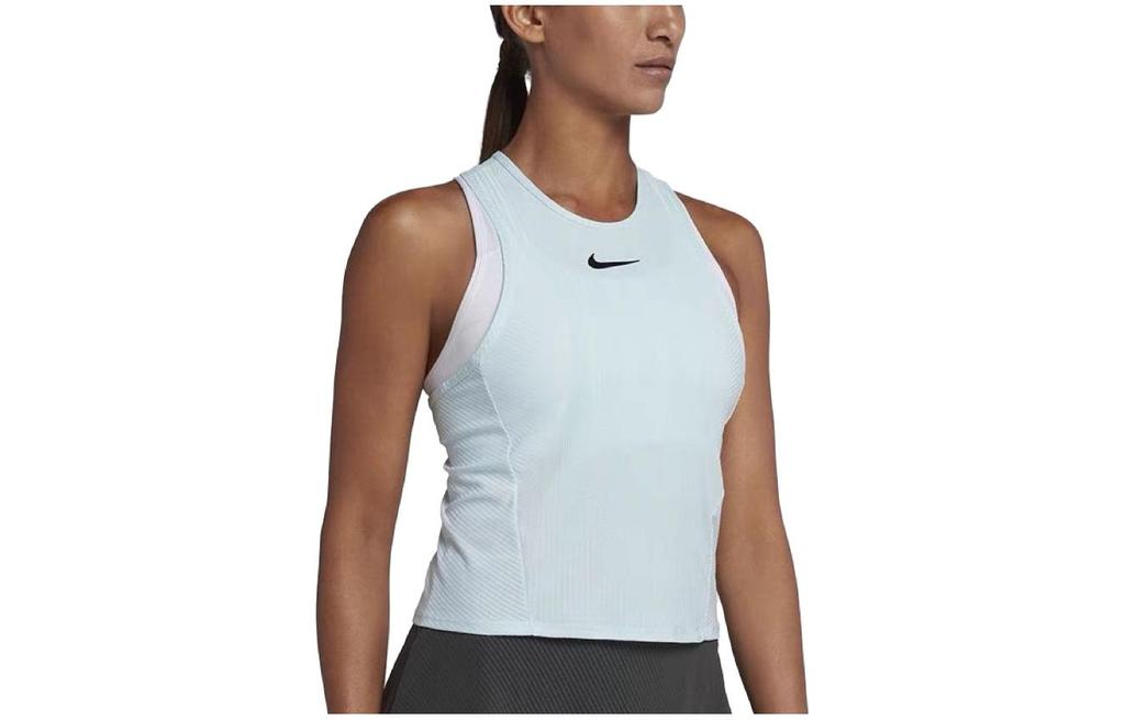 Nike Женский топ-майка Синий/Белый 888185-412