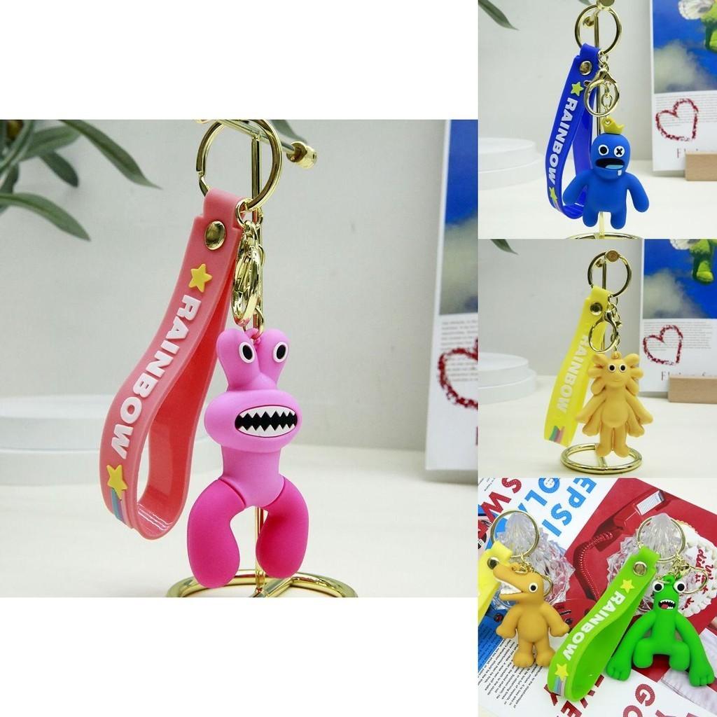 Stylish Roblox Rainbow Friends Pvc Keychain Kids Gift Xmas Ornament