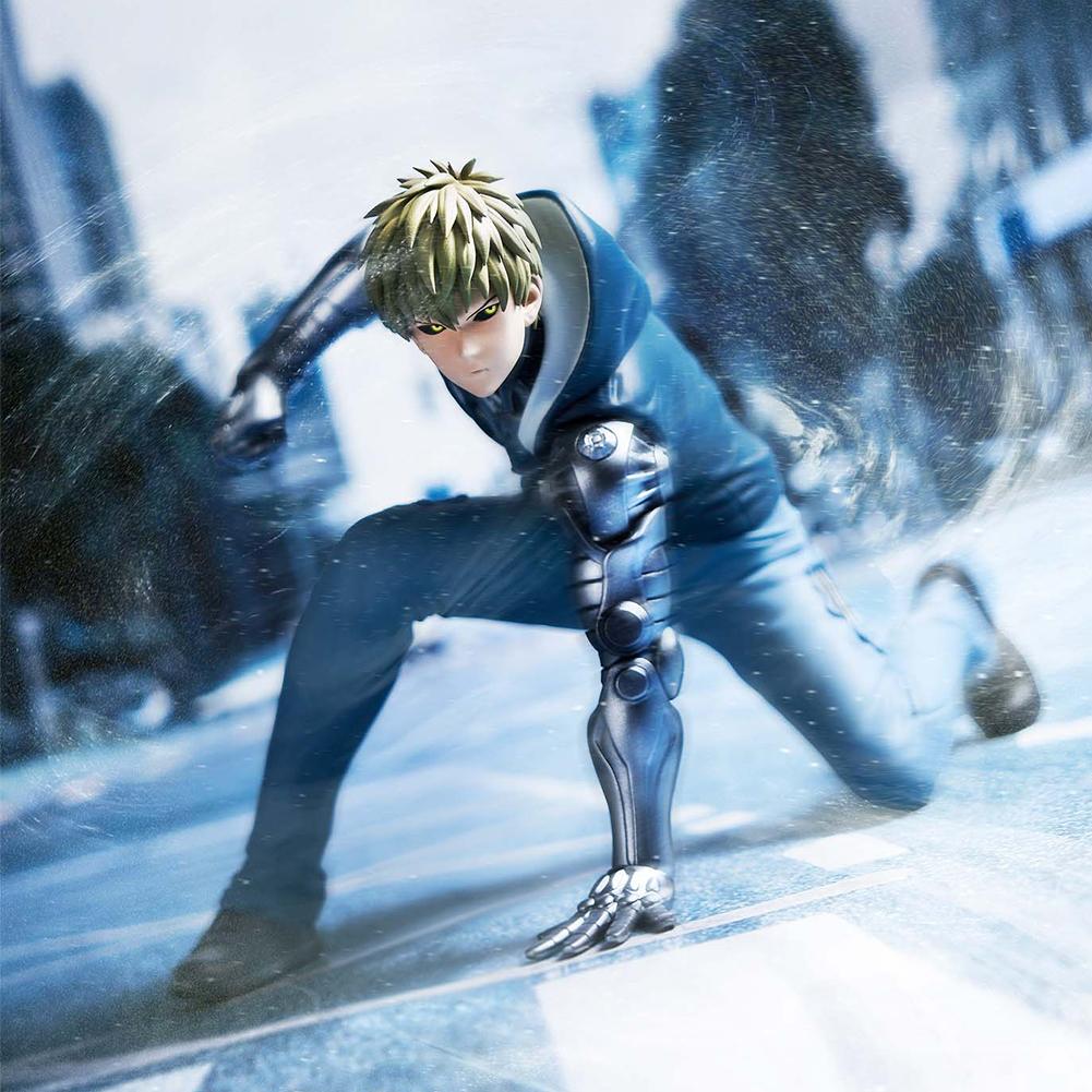 Фигурка Аниме Саитама Фигурка Капюшон Лысый Лысый Саитама Генос экшн Фигурка Стоящая Модель Игрушка Статическая Коллекция Настольные Украшения