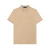 Polo SS23 Solid Color Short Sleeve Polo Shirt Men Tops Brown 710870645-022