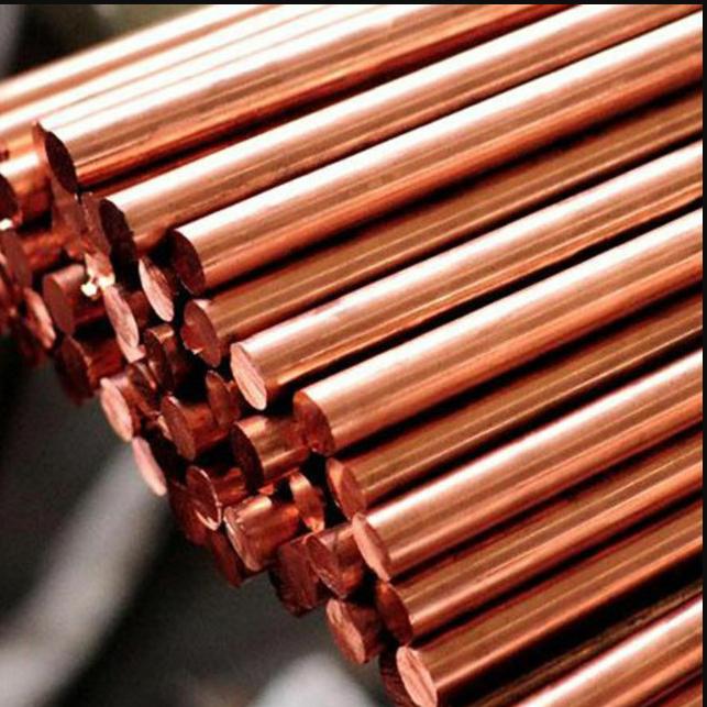 3/4/5/6/8/10/12mm Diameter Copper Round Bar Rod Milling Welding Metalworking 50-300mm Length