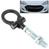 Heavy Duty Tow Hook Red Folding Ring Racing Car Refitting Fit for Hyundai Veloster 2012‑2017