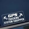 Наклейки на автомобиль с системой GPS-слежения, самоклеящиеся виниловые наклейки, окна, лобовое стекло, бампер, водонепроницаемые автомобильные аксессуары