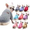 Pet Clothes for Small Medium Dogs, French Bulldog Pug Cat Sweater, Dog Outfits Winter Warm Clothes