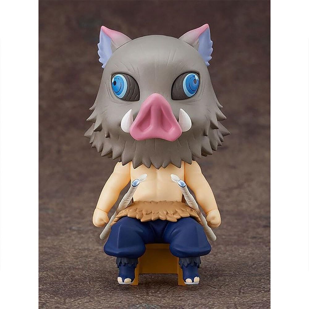 Раскрашенная подвижная фигурка Nendoroid Demon Kimetsu no Yaiba Inosuke Tsukihira G12140 Slayer, немасштабируемая АБС и ПВХ