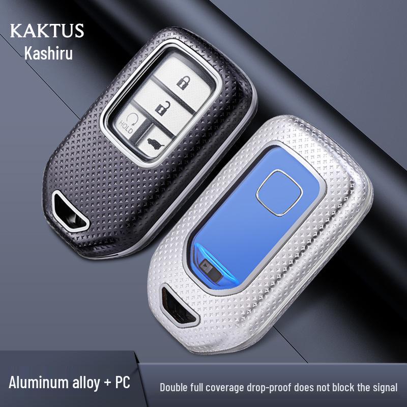 Чехол для ключа Honda для Civic, CRV, Hybrid, Odyssey, XRV - Защитная оболочка и пряжка