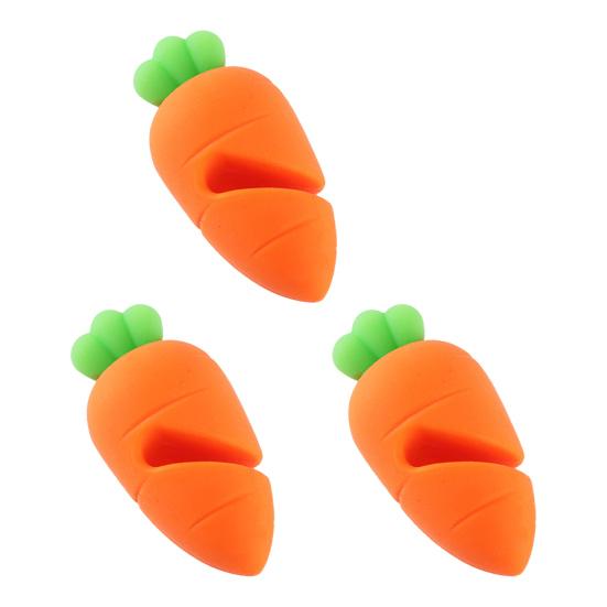 3Pcs Silicone Pot Lid Anti-spill Rack Chili Pepper Pot Lid Lifter Heat-Resistant Anti-Overflow Kitchen Tool