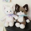 Милые Мягкие Кошка Корова Кошка Плюшевые Игрушки Сиамский Котёнок Подушка Кровать Сон Домашний Декор Кукла на День Рождения