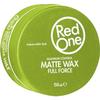 Red One Green Matte Hair Gel Wax Full Force 150ml