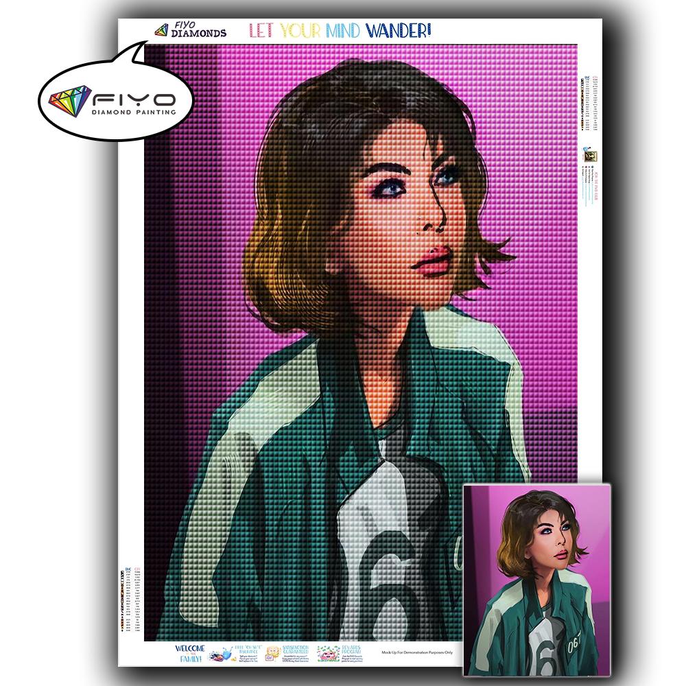 5D алмазная живопись корейский сериал картина ручной работы подарок Алмазная вышивка мультфильм портрет рукоделие украшение дома