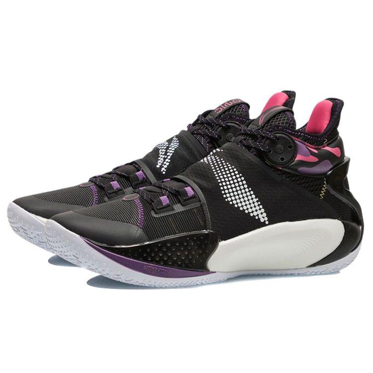 Li-Ning Черные камуфляжные мужские кроссовки Sonic 9 ABAR011-2