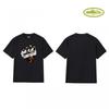 CORT Alcatraz Basic Short Sleeve T-Shirt Phantom Letter Print Couple Streetwear Teens
