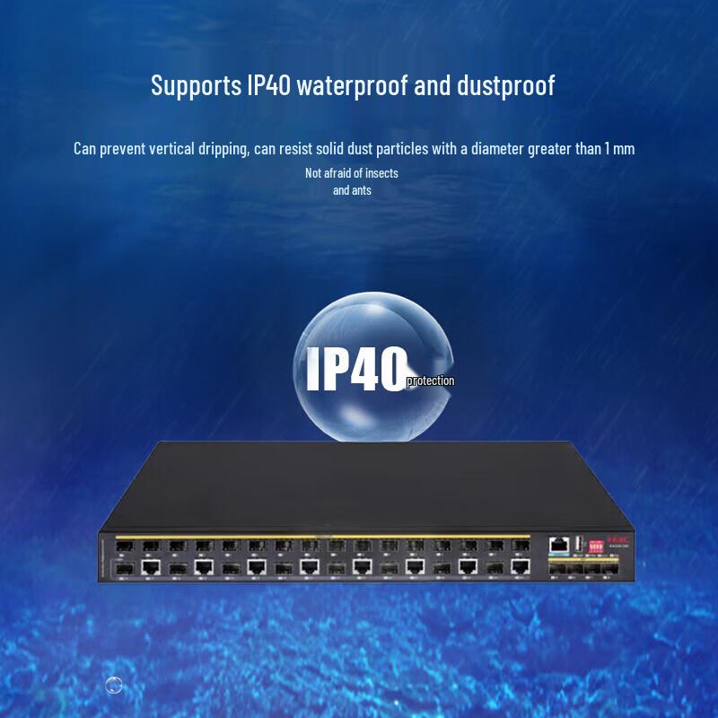 Промышленный гигабитный Ethernet-коммутатор серии H3C IE4320