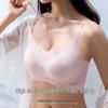 Ultrathin Ice Silk Seamless Sports Bra - Women's Lightweight, Breathable, Small Chest Support