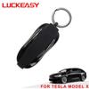 LUCKEASY для Tesla Model 3 Model S Model X 2017-2023 защитный чехол для ключей чехол для ключей от машины чехол для ключей чехол аксессуары