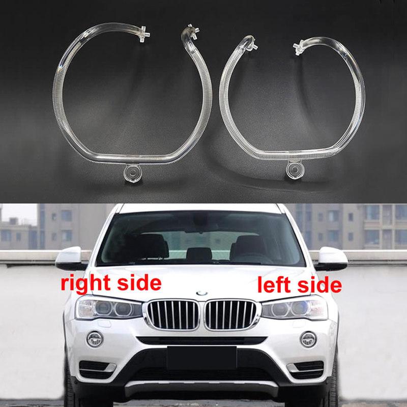 DRL Headlight Light Guide Strip For BMW X3 X4 F25 F26 2014-2017 Daytime Running Light Tube Daily Head Lamp Tube