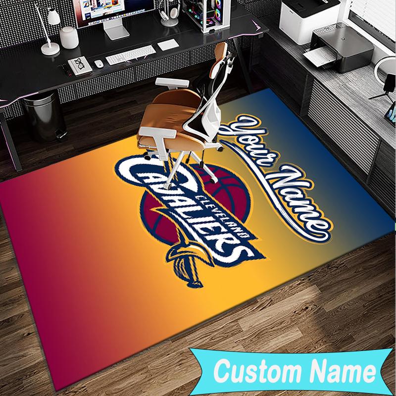 Custom Name Rug Cleveland Lights Shadows Area Rug Suitable for Indoor And Outdoor,Carpets for Homes, Offices,Living Rooms,Home Decor,Christmas Gift