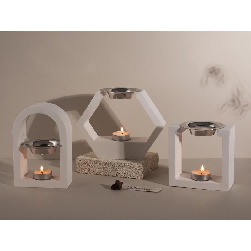 Candle Holder Mold, Irregular Shape Candlestick Molds for DIY Candle Holder Candlestick Christmas Gift Home Decor