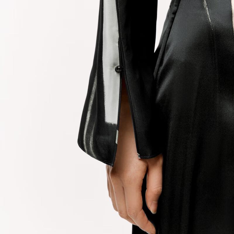 LESS 2024 Spring Mulberry Silk Blouse