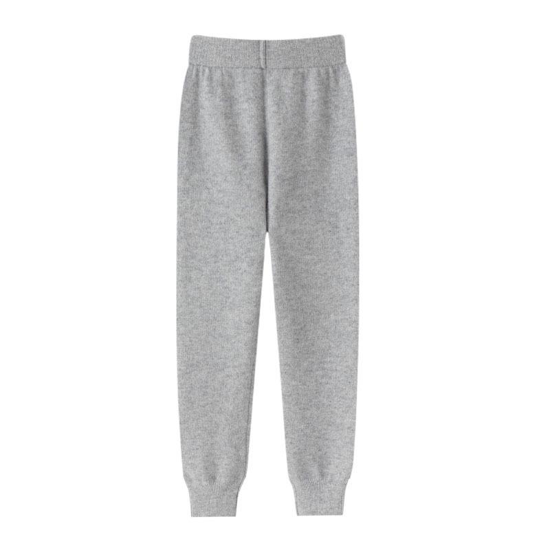 Children's Soft Cashmere Knit Wool Pants - Light Luxury, Warm & Skin-Friendly