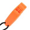 8PCS KS 923 Plastic Water Sports Emergency Survival Outdoor Double Frequency Multifunction Whistle AccessoryOrange