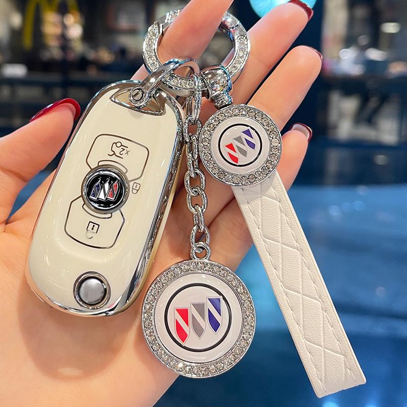 Buick Regal Key Case for Excelle, Encore, Envision, LaCrosse, GL8, Weilang, and Yinglang.