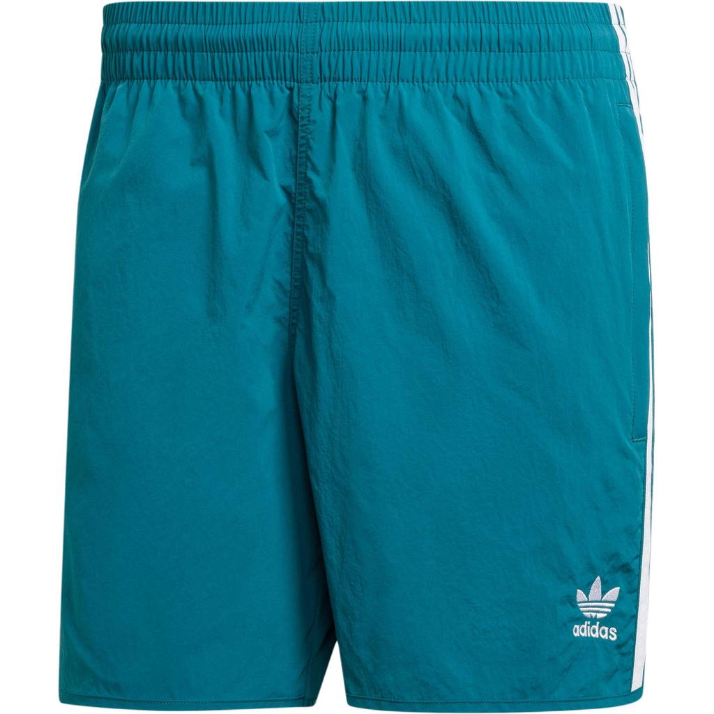Adidas Originals Adicolor Classics Comfortable Three-Stripe Casual Shorts Men shorts Blue IZ2414