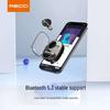 Прозрачные полувнутриканальные Bluetooth-наушники Recci REP-W58 в стиле Mecha