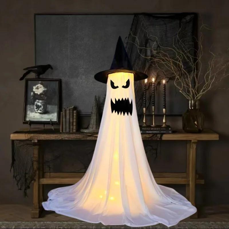 2025 New Halloween Yard Halloween Decorations Outdoor, Decorated Standing Ghost Front Porch Yard Halloween Decorations for Home