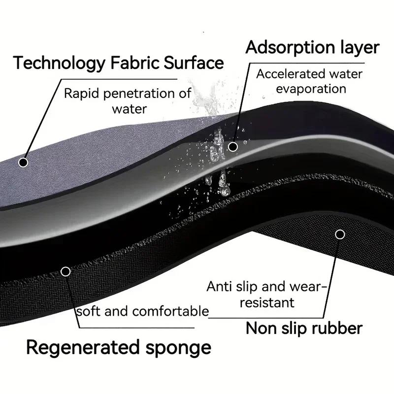 Cute Animal Design Doormat Diatom Mud Pad for Home Decor Water-filtering Mat Pad for Entrances of Toilets Bathrooms Kitchens