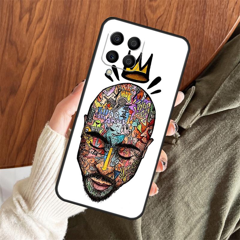 2Pac Тупак Рэпер Певец Чехол Для Samsung Galaxy M12 M32 M52 M35 M55 M15 M11 M13 M14 M06 M16 M36 M56 M31 M53 M34 M54