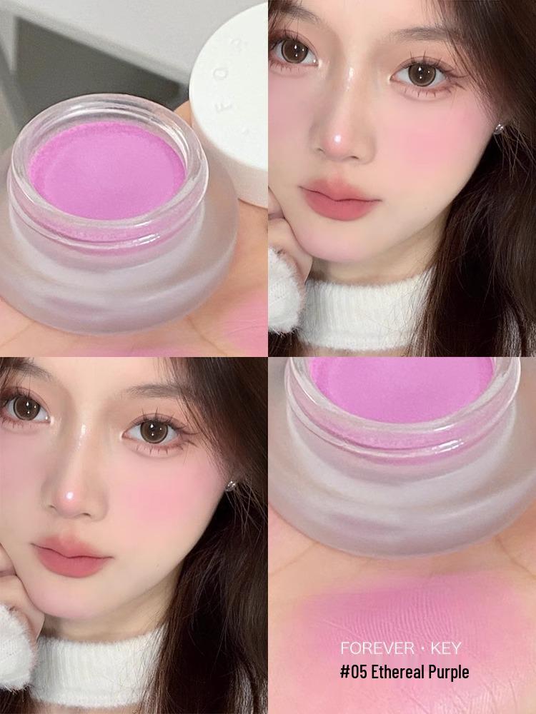 Foreverkey Расширяющийся румяна и тинт для губ 4г: Кремовые румяна и тинт для губ двойного назначения